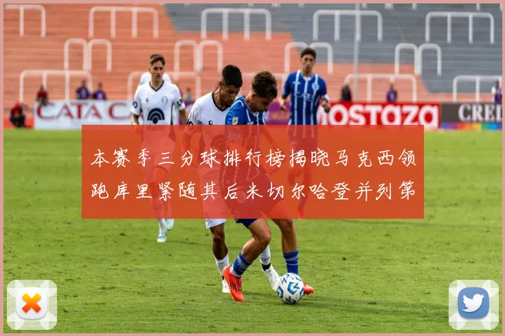 本赛季三分球排行榜揭晓马克西领跑库里紧随其后米切尔哈登并列第四
